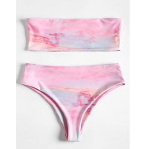 Bandeau bikini set